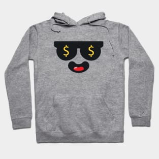 Cute cartoon face Hoodie